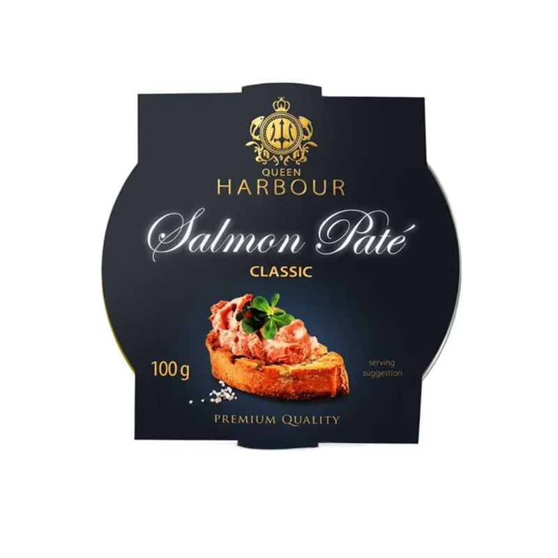 Salmon Pate Classic Queen Harbour 100g