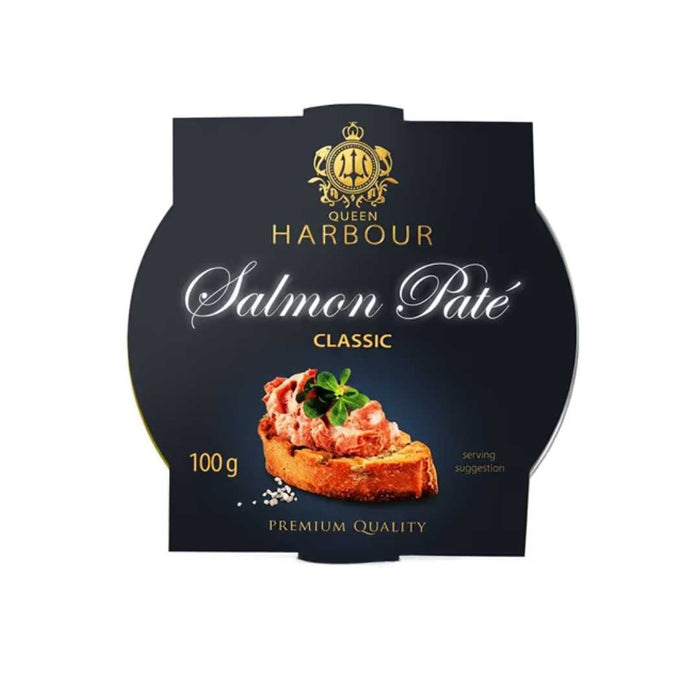 Salmon Pate Classic Queen Harbour 100g