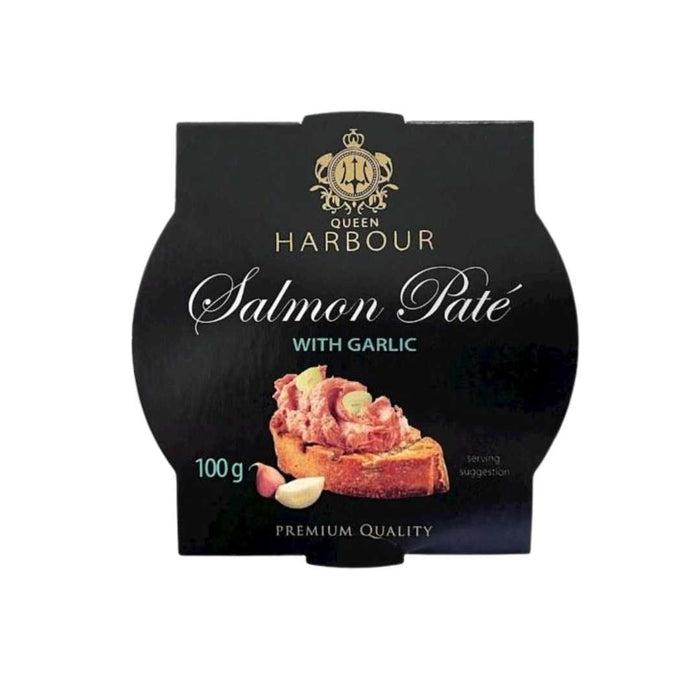 Salmon Pate with Garlic Queen Harbour 100g
