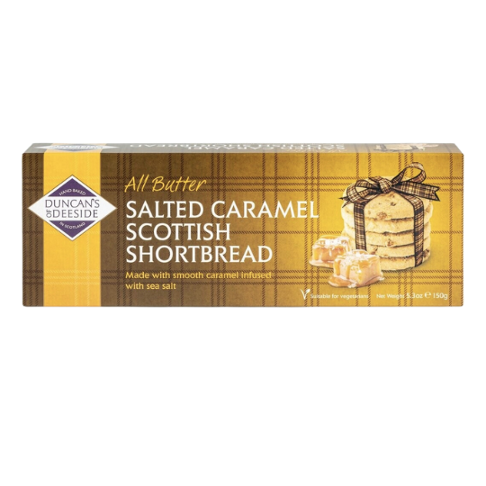 Scottish Shortbread salted caramel