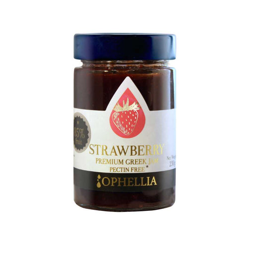 Strawberry Jam 85% Fruit Ophellia 230g