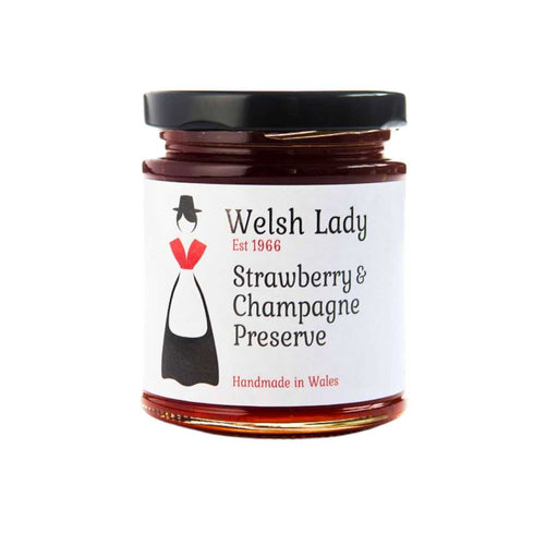 Welsh Lady Strawberry and Champagne Jam 227g