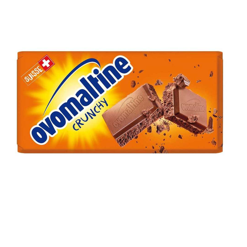 Swiss Chocolate Milk Bar Crunchy Ovomaltine 100g