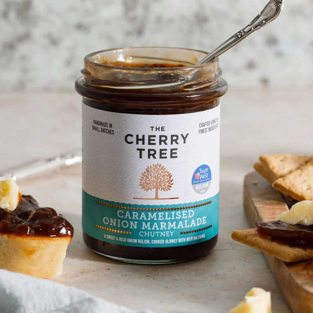 The Cherry Tree Caramelised Onion Jam 210g | Chutneys | British Foods ...