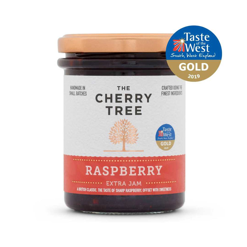The Cherry Tree Raspberry Jam 225g | British Foods 
