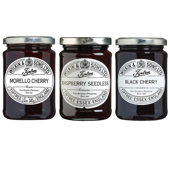 Tiptree Berries & Cherries Value Pack 3 x 340g Jars