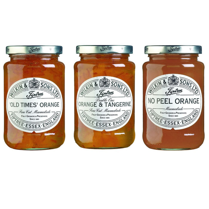 Tiptree Orange Marmalade Assorted Value Pack 3 x 340g Jars