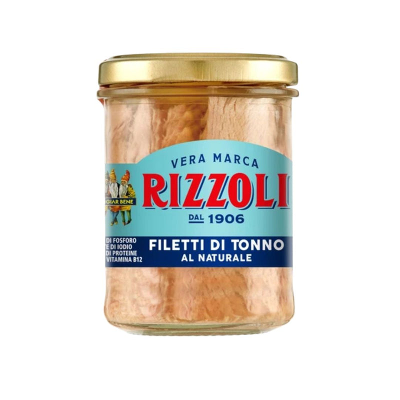 Rizzoli Tuna fillets in Brine 200g