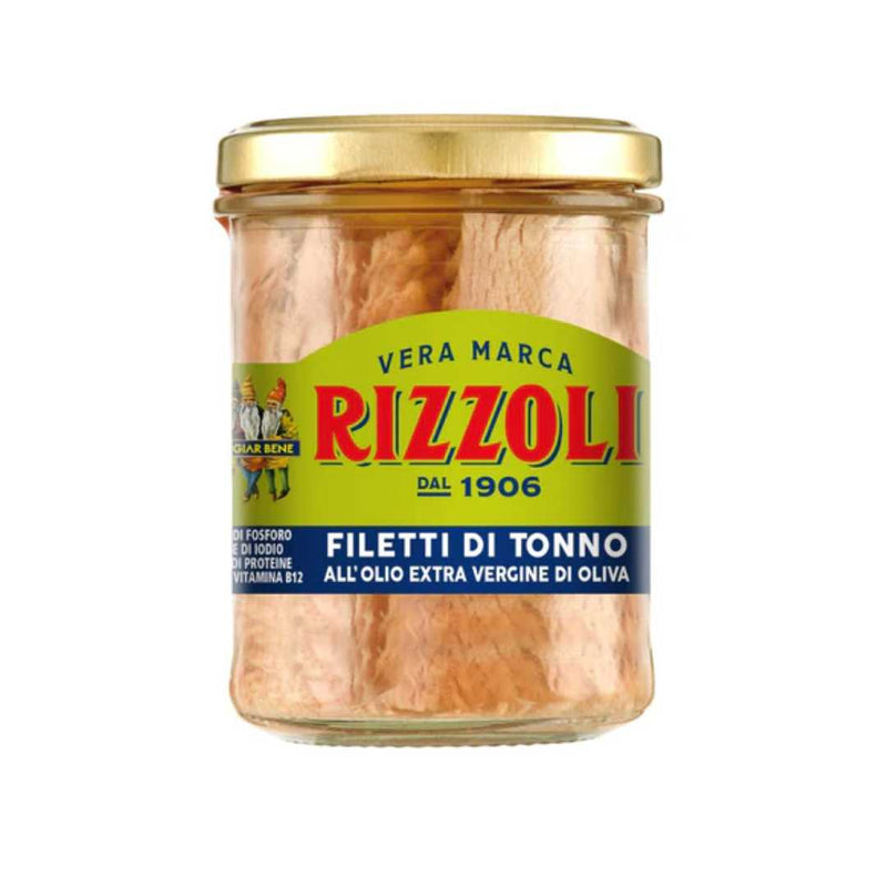 Rizzoli Tuna fillets in Extra Virgin Olive Oil 200g
