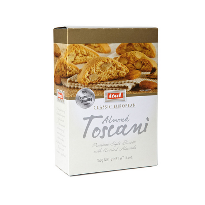 Ital Biscuits Biscotti Style with Roasted Almonds 150g