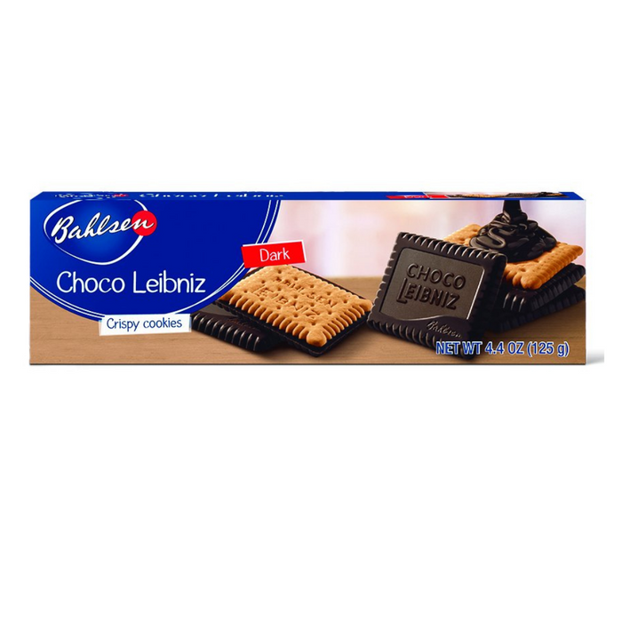Bahlsen Dark Choco Leibniz German Cookies 125g