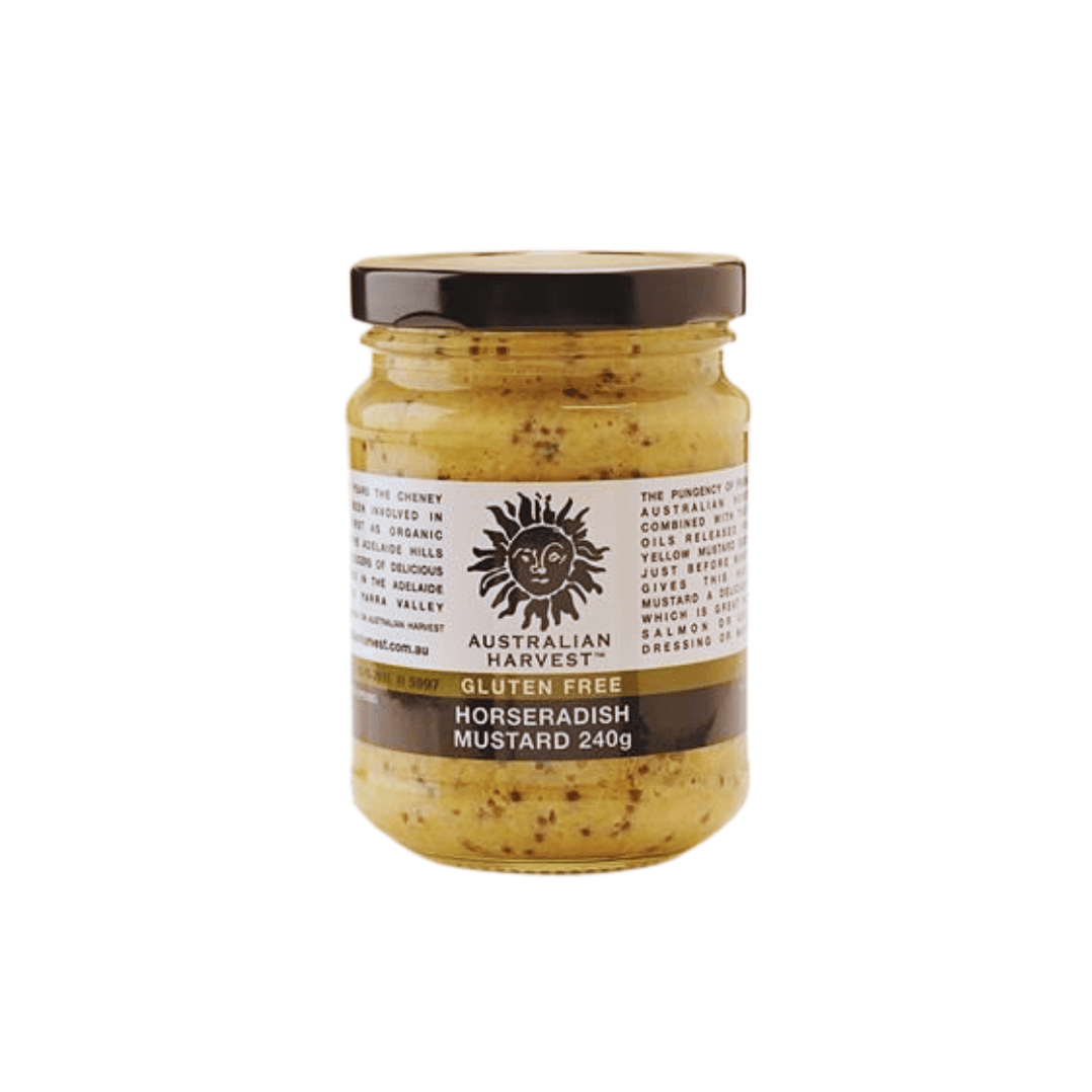 Australian Harvest Gluten Free Horseradish Mustard 240g — Gourmet World