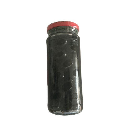 Pitted Black Olives Acorsa jar 340g