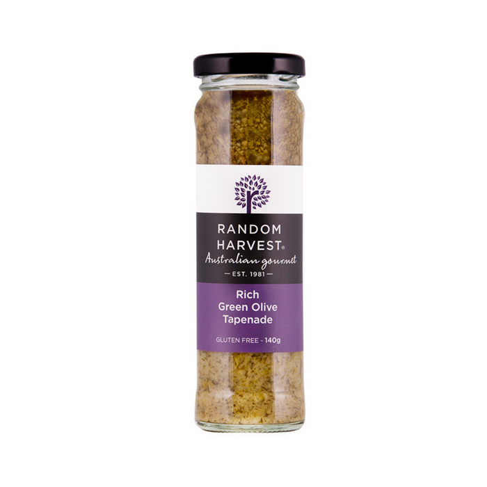 Random Harvest Rich Green Olive Tapenade 140g