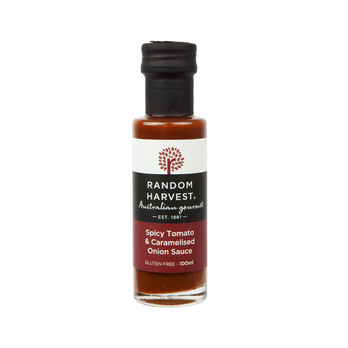 Random Harvest Spicy Tomato & Caramelised Onion Sauce 100ml