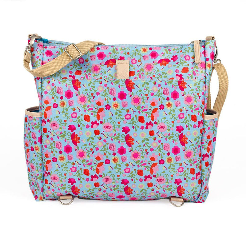 Diaper Bag and Backpack Kiwisac Kamamito Liberty Flowers - Shoesandbagx