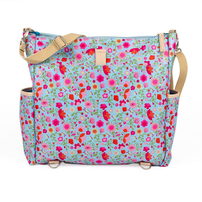 Diaper Bag and Backpack Kiwisac Kamamito Liberty Flowers - Shoesandbagx