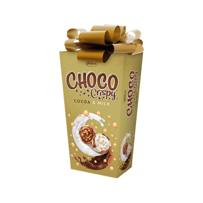 Pralines Crispy Choco & Milk Gift box Vobro 180g