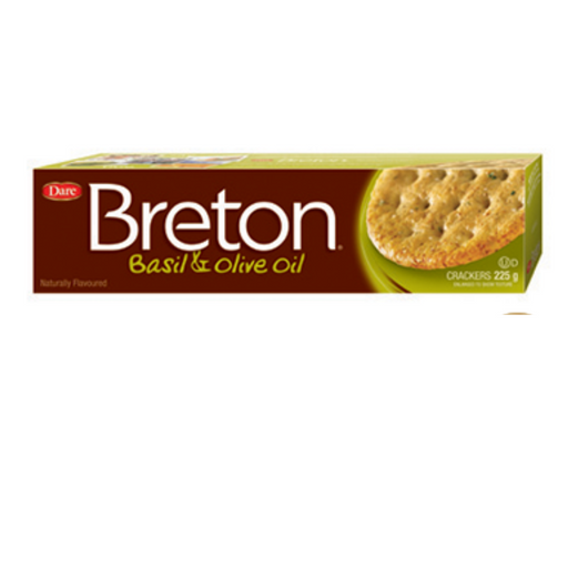 Crackers Breton Basil & Olive Oil