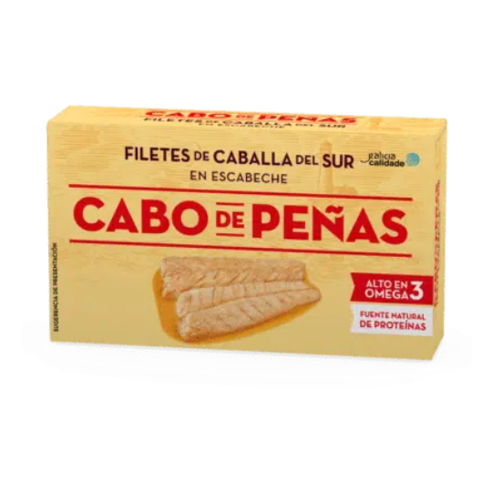 Canned Mackerel in Escabeche Sauce Cabo de Peñas