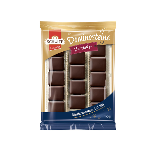 Dominostein Dark Chocolate Schulte 150g