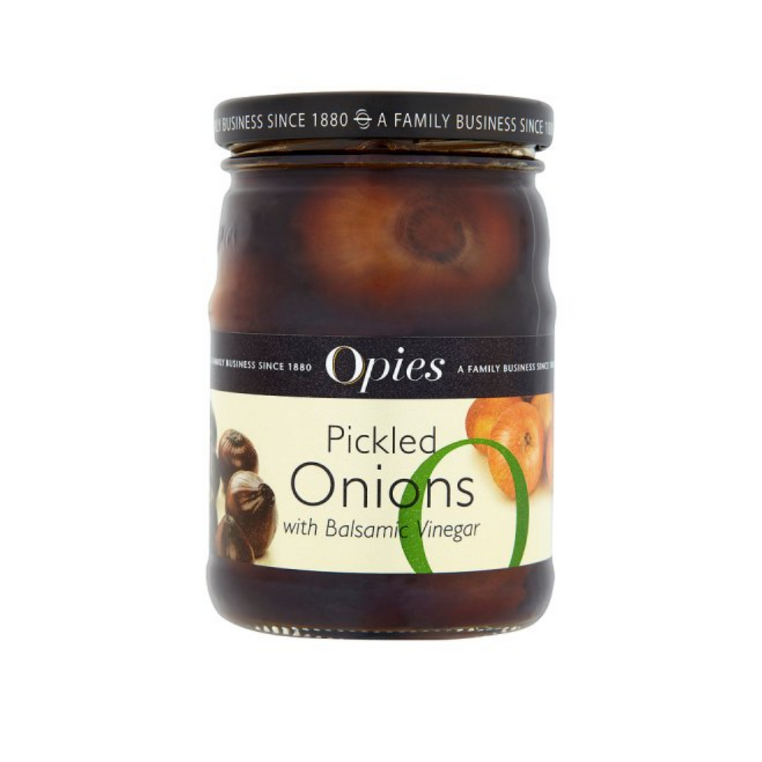 Pickled Onions in Balsamic Vinegar Opies 360g — Gourmet World Foods