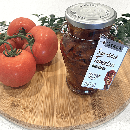 Colavita Sun-dried Tomatoes in Sunflower Seed Oil jar 340g