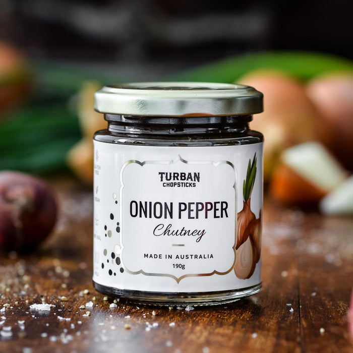 Onion Pepper Chutney Turban Chopsticks 190g