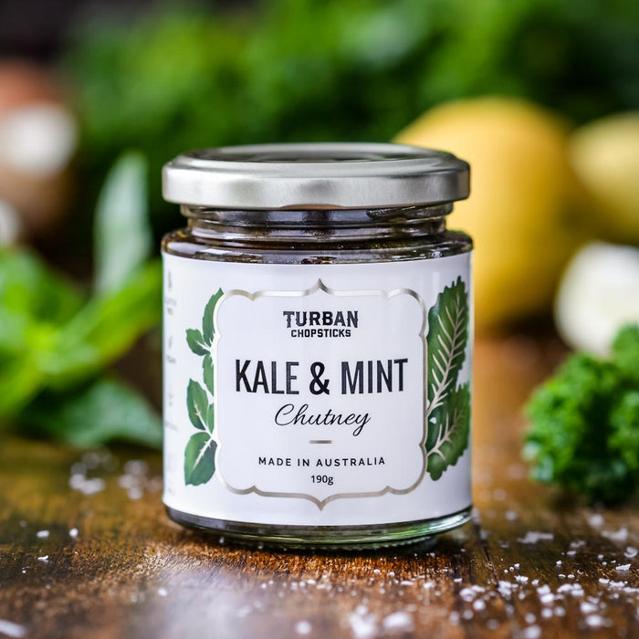 Kale and Mint Chutney Turban Chopsticks 190g