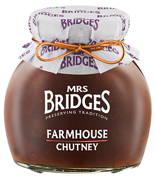 Mrs Bridges Chutney for Cheese Twin Gift Set 2x300g Juco Bag