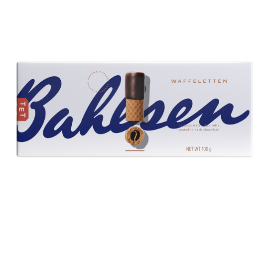 Wafer Rolls Dark Chocolate Bahlsen 100g