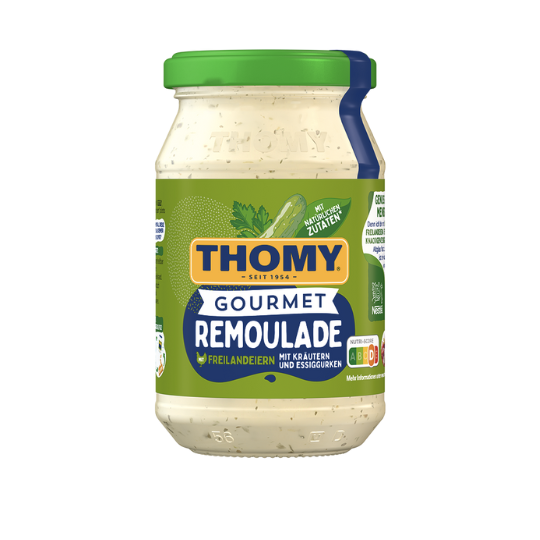 Thomy Remoulade Mit Kräutern – 200 Ml Tube (Packung Mit 2), Mit Sonnenblumenöl & Eigelb, Cremige Sauce