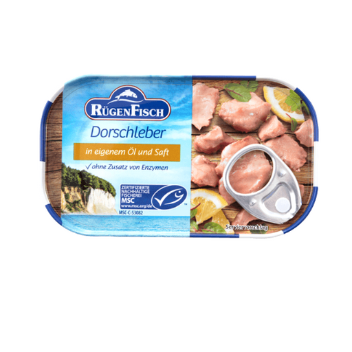 Cod Liver Rugen Fisch 120g