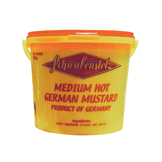 German Mustard 5Kg | Wholesale Foods