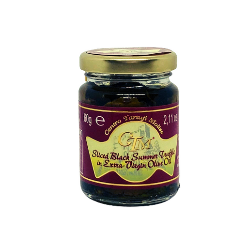 Sliced Black Truffle in Extra Virgin Olive Oil CTM 60g