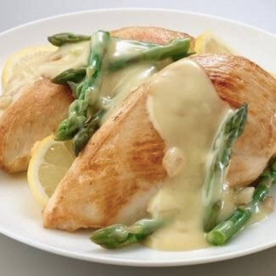 Chicken & Asparagus Knorr Hollandaise Sauce