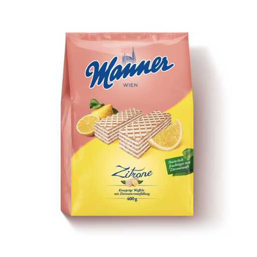 Manner Wafers Lemon Cream 400g