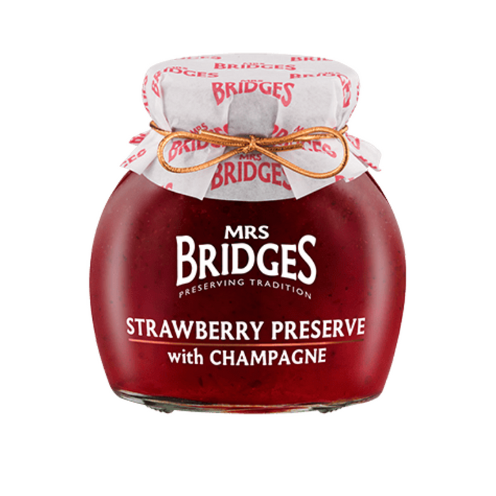Strawberry preserve with Champagne