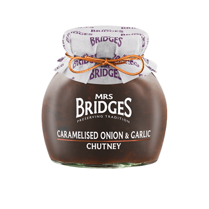 Mrs Bridges Caramelised Onion & Garlic Chutney 100g