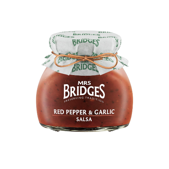 Mrs Bridges Red Pepper & Garlic Salsa 100g