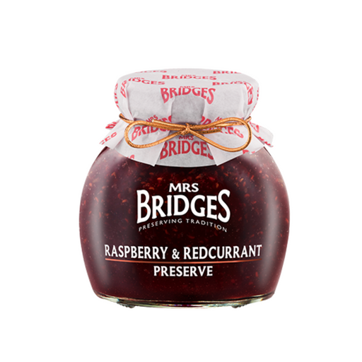 Mrs Bridges Raspberry and Redcurrant Preserve