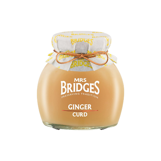 Mrs Bridges Ginger Curd jar 340g — Gourmet World Foods
