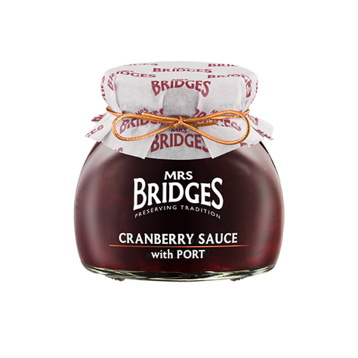 Mrs Bridges Cranberry Sauce with Port