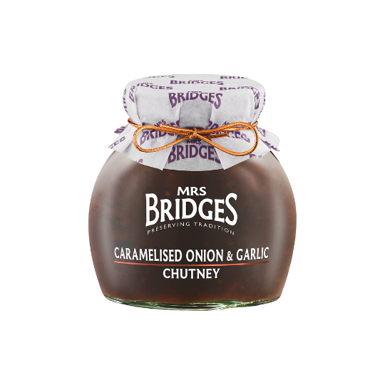 Mrs Bridges Caramelised Onion and Garlic Chutney
