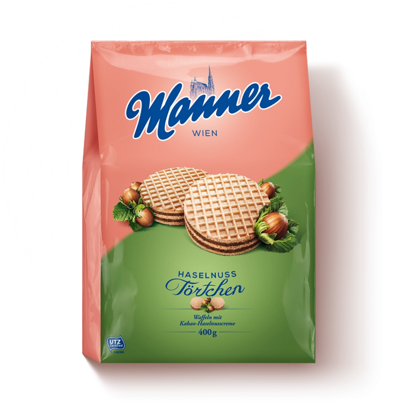 Manner Wafers Hazelnut Tartlets | Austrian Foods
