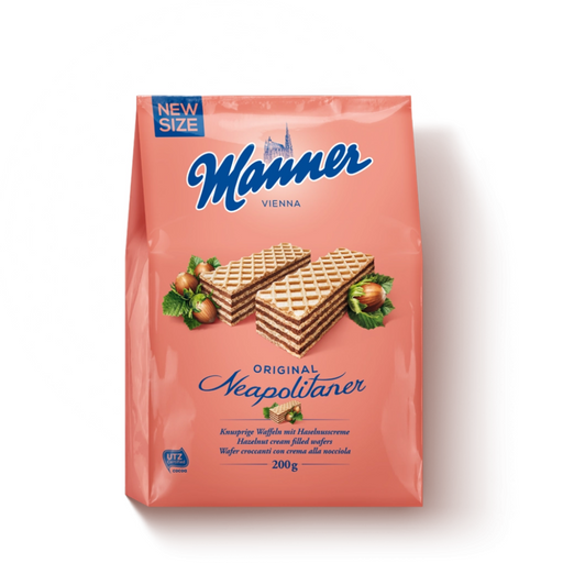 Manner Hazelnut Cream Wafers 200g