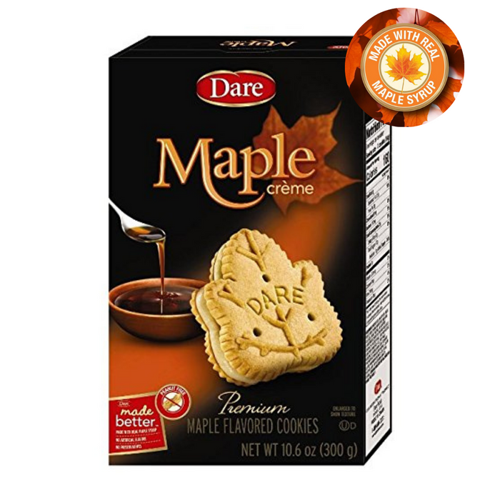 Dare Maple Leaf Cookies Cream-filled 300g