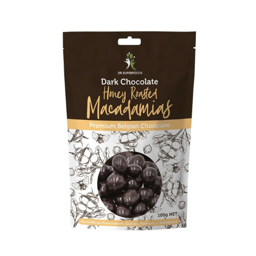 Chocolate Macadamia Nuts with Honey Dr Superfoods 125g