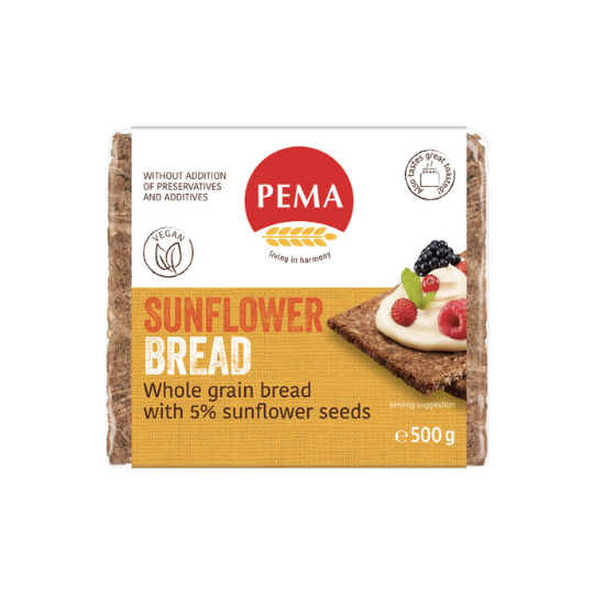 Organic Sunflower Seeds German Bread PEMA 500g