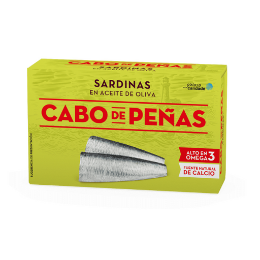 Sardinas in Olive Oil Cabo de Peñas